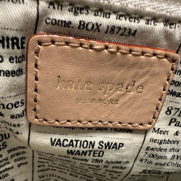 Kate Spade patent leather tote. - Picture 7 of 12